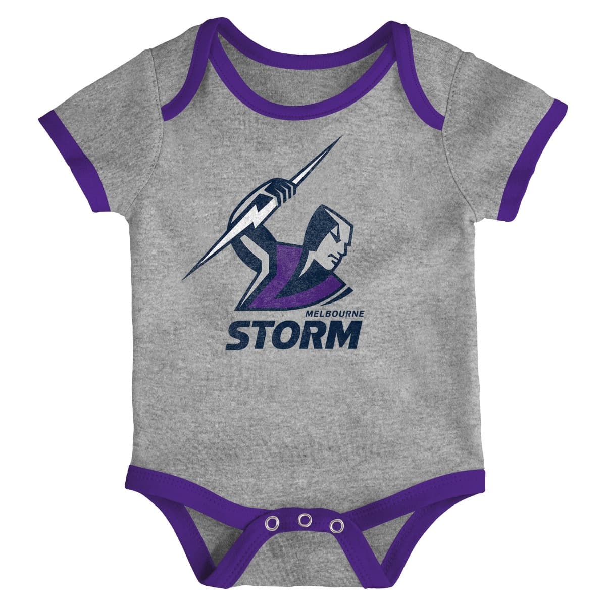 Melbourne Storm NRL 3 Piece Bodysuit Box Set