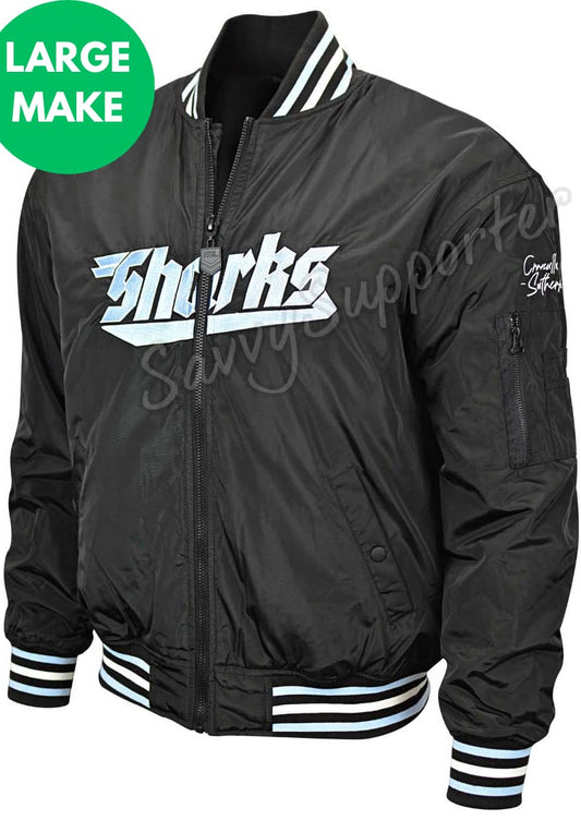 Cronulla Sharks NRL Mens Bomber Jacket