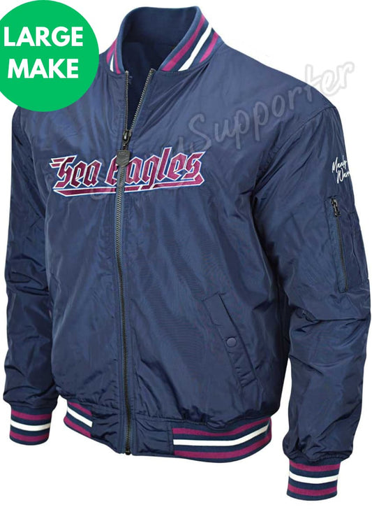 Manly Sea Eagles NRL Mens Bomber Jacket