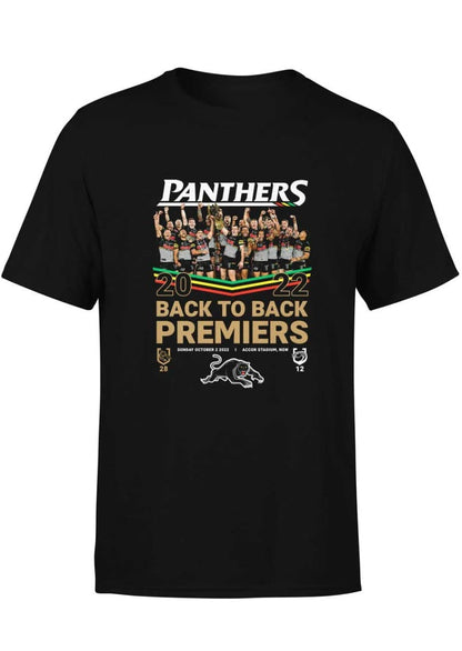 Penrith Panthers 2022 NRL Adults Premiers Photo Tee