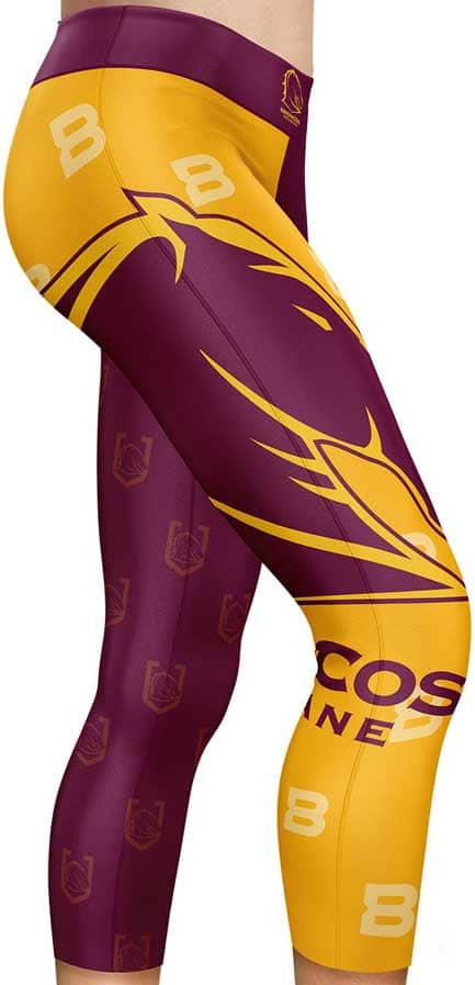 Brisbane Broncos NRL Ladies Sirens Tights