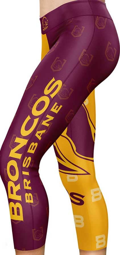 Brisbane Broncos NRL Ladies Sirens Tights
