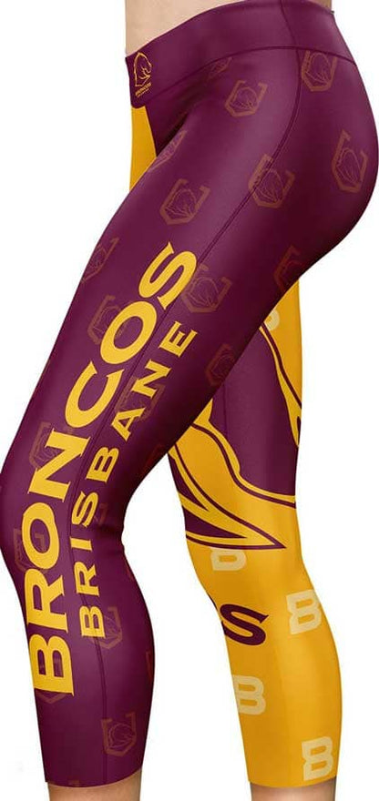 Brisbane Broncos NRL Ladies Sirens Tights