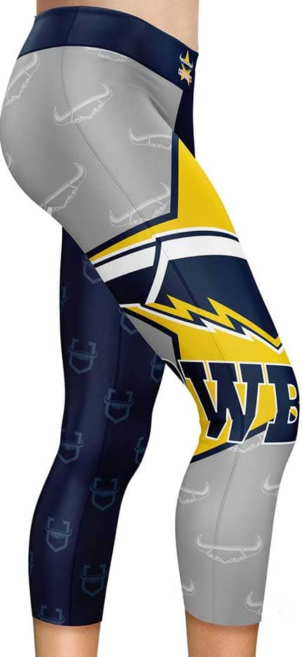 North Queensland Cowboys NRL Ladies Sirens Tights
