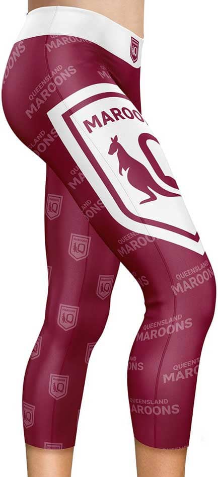 QLD Maroons State of Origin Ladies Sirens Tights