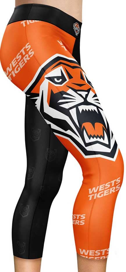 Wests Tigers NRL Ladies Sirens Tights