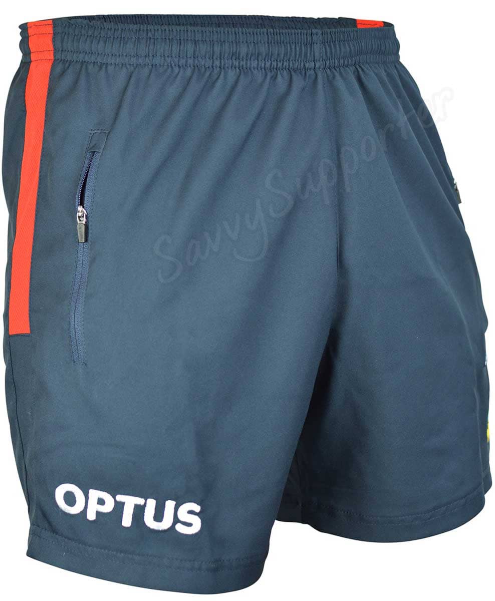 Adelaide Crows AFL Mens Gym Training Shorts