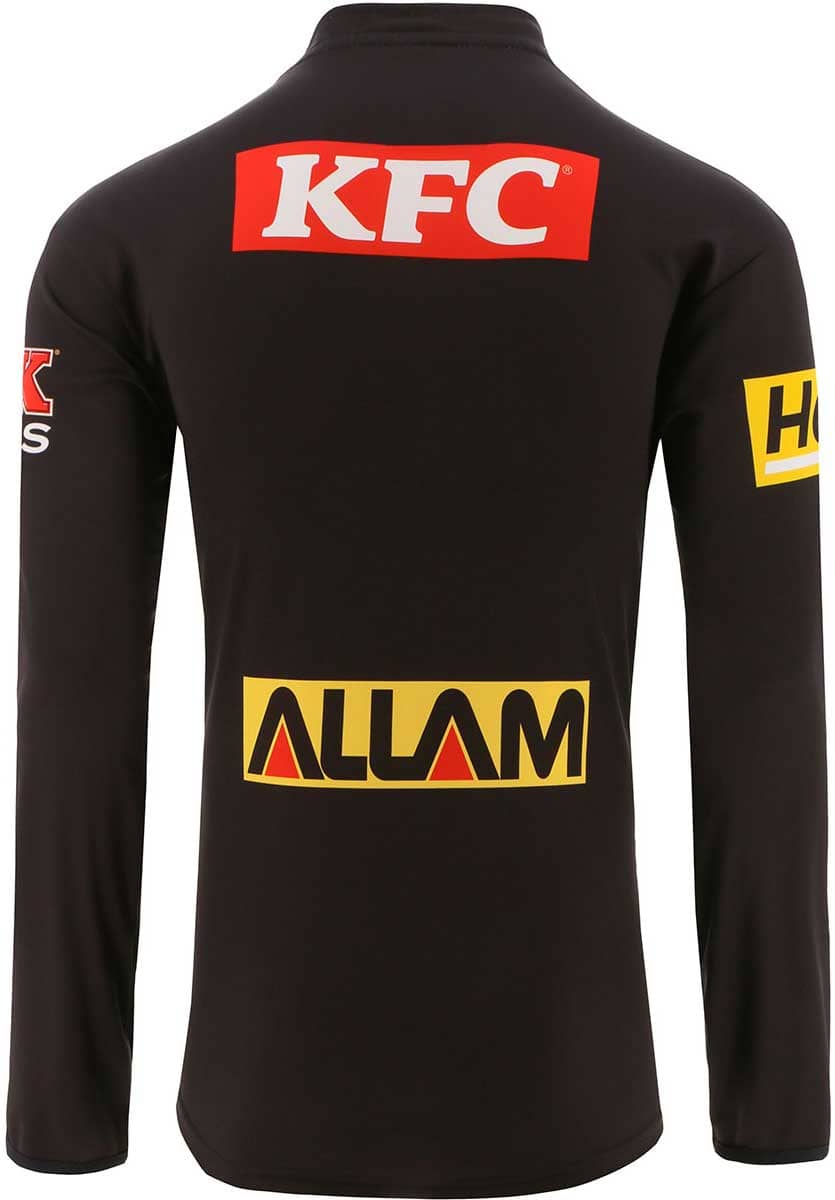 Penrith Panthers 2023 NRL Mens Black Long Sleeve Training Shirt