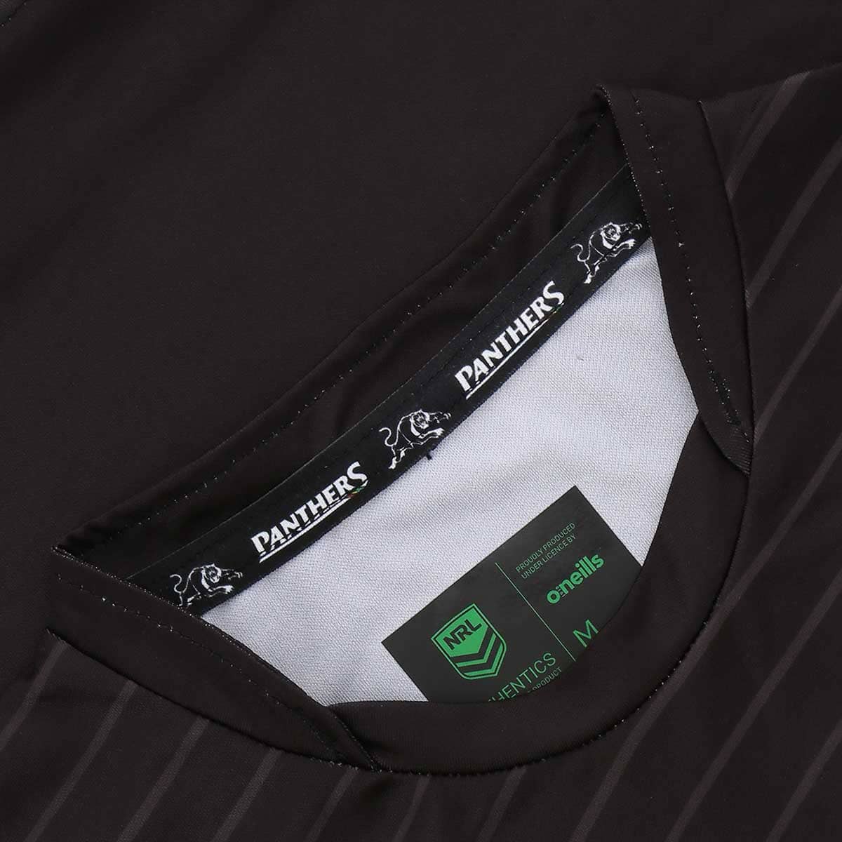 Penrith Panthers 2023 NRL Mens Black Long Sleeve Training Shirt