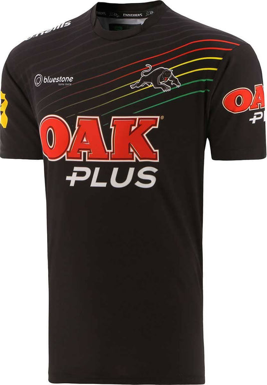 Penrith Panthers 2023 NRL Mens Black Training Shirt