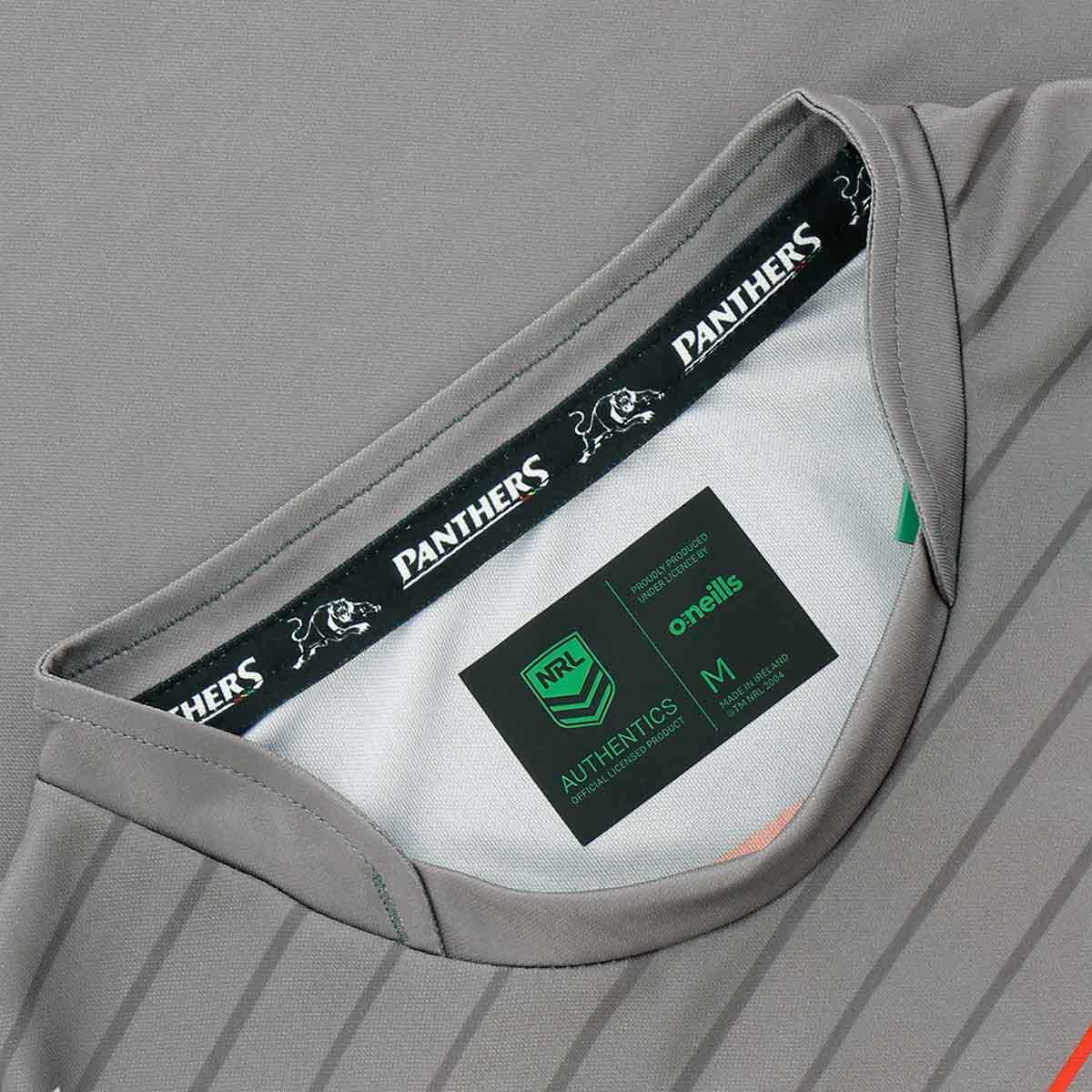Penrith Panthers 2023 NRL Mens Grey Training Shirt
