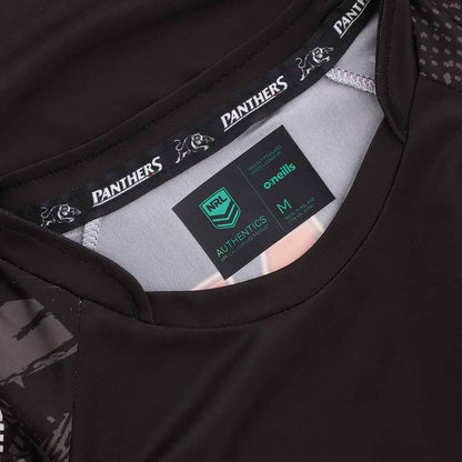 Penrith Panthers 2024 NRL Mens Black Training Shirt