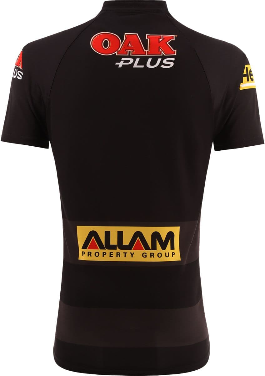 Penrith Panthers 2025 NRL Mens Black Training Shirt