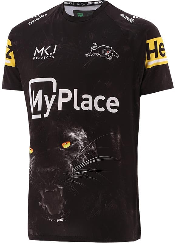 Penrith Panthers 2024 NRL Kids Warm Up Shirt