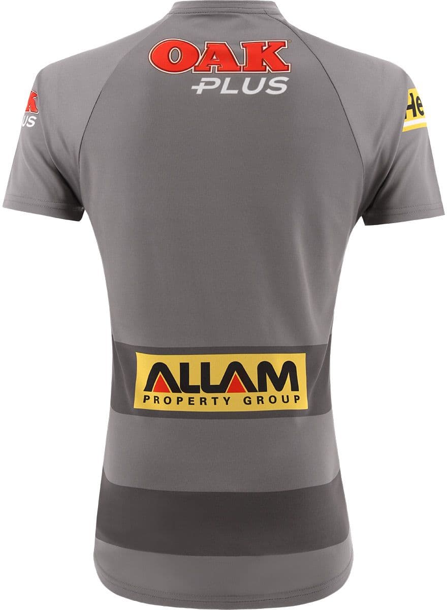 Penrith Panthers 2025 NRL Mens Grey Training Shirt