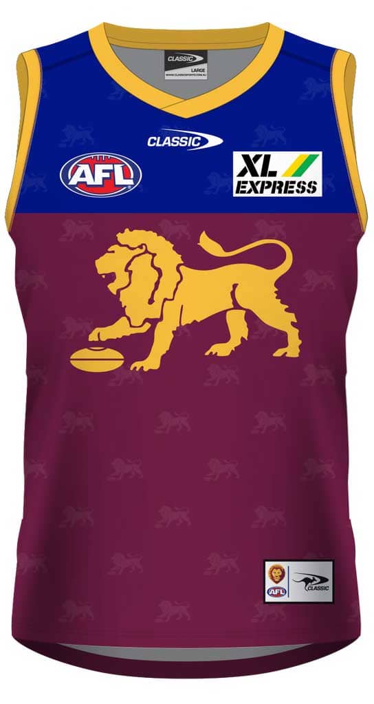 Brisbane Lions Mens Home Guernsey