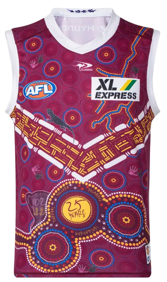 Brisbane Lions AFL Kids Indigenous Guernsey