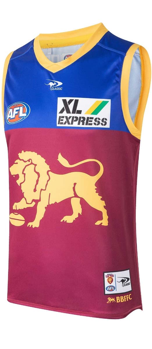 Brisbane Lions AFL Kids Home Guernsey