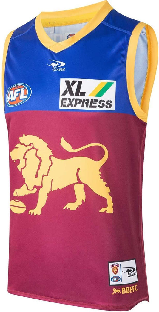 Brisbane Lions AFL Mens Home Guernsey