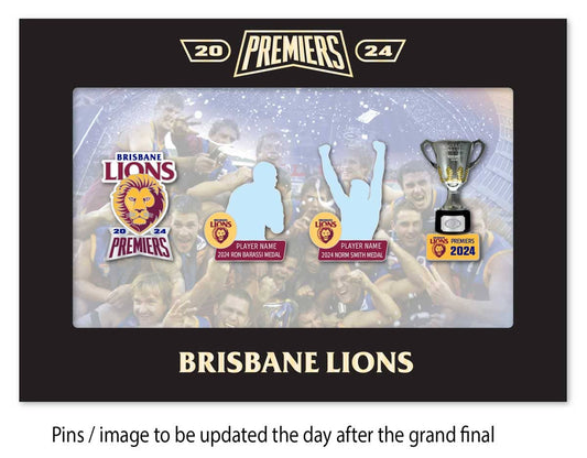 Brisbane Lions 2024 AFL Premiers Pin Set (Boxed)