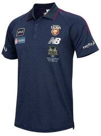 Brisbane Lions 2024 AFL Mens Premiers New Balance Polo Shirt