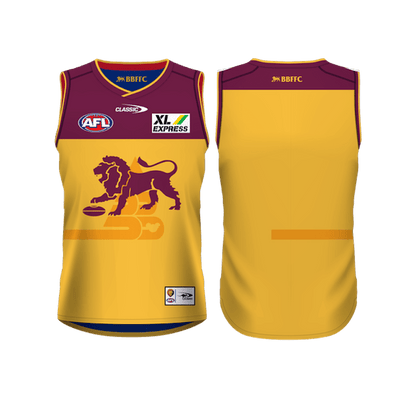 Brisbane Lions AFL Mens Reversible Training Guernsey