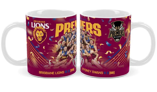 Brisbane Lions 2024 AFL Premiers Team Photo Mug