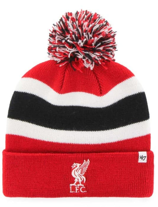 Liverpool FC EPL Red Breakaway '47 CUFF KNIT Beanie