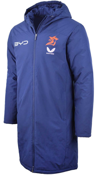 Sydney Roosters 2025 NRL Mens Long Length Bench Jacket