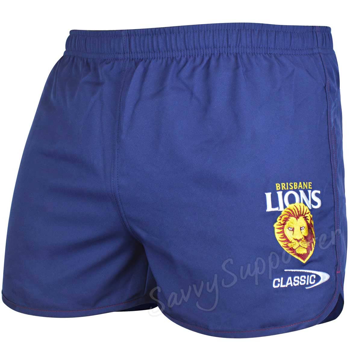 Brisbane Lions AFL Mens Running Shorts