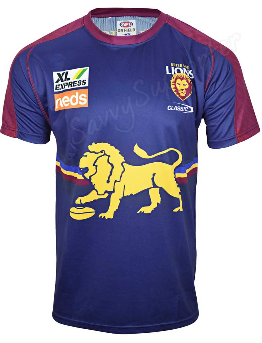 Brisbane Lions Mens Training Shirt