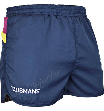 Brisbane Lions AFL Mens Running Shorts