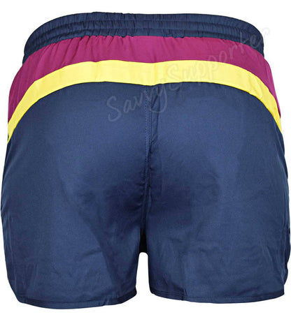 Brisbane Lions AFL Mens Running Shorts