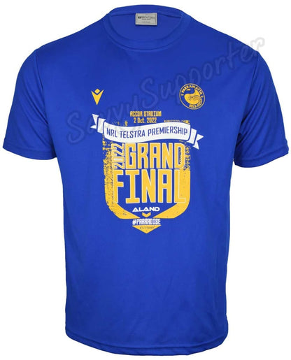Parramatta Eels 2022 NRL Mens Macron Royal Grand Final Shirt