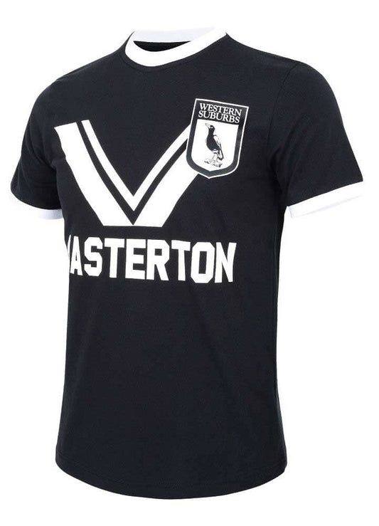 Western Suburbs Magpies 1983 NRL Mens Retro Tee