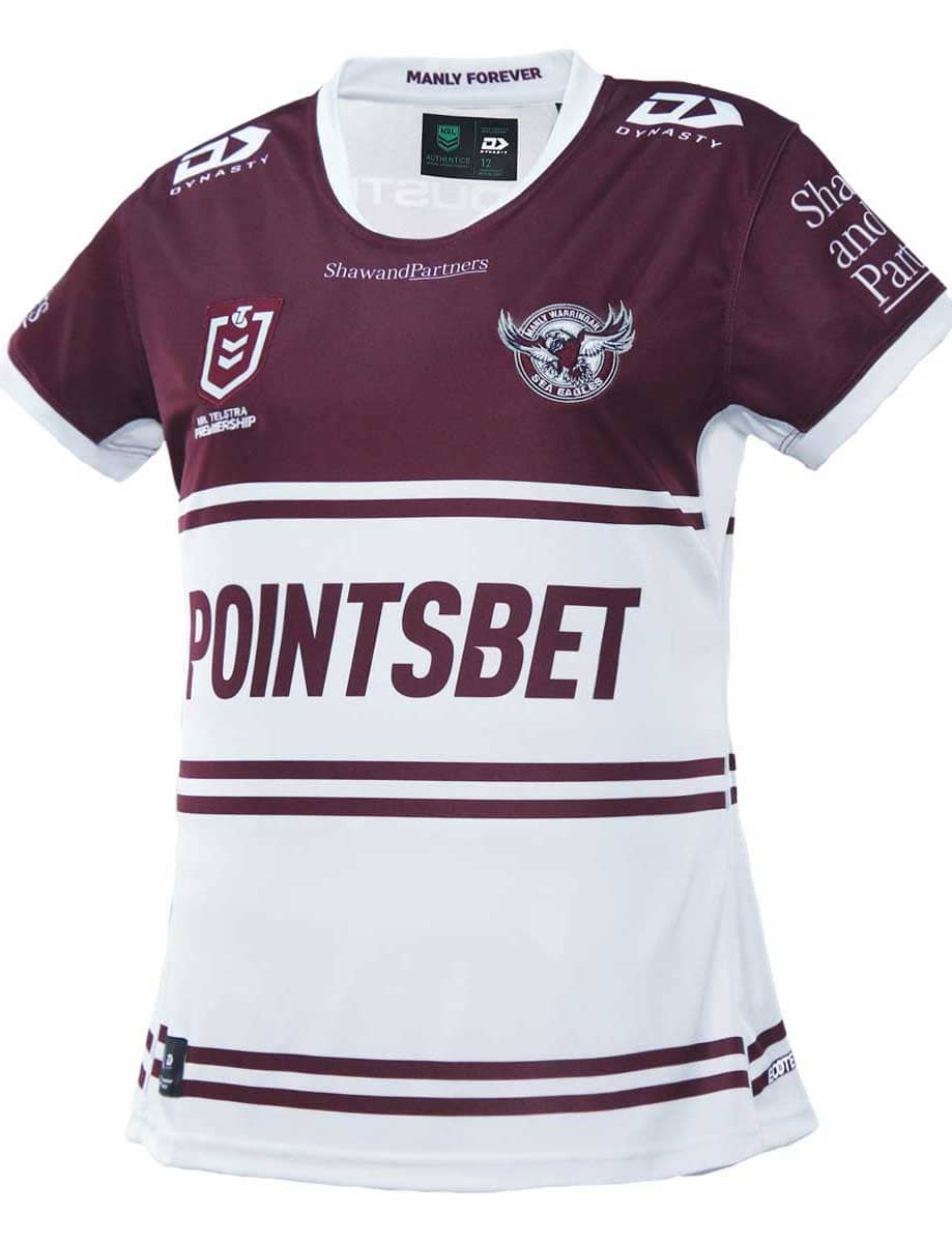 Manly Sea Eagles 2023 NRL Ladies Alternate Jersey