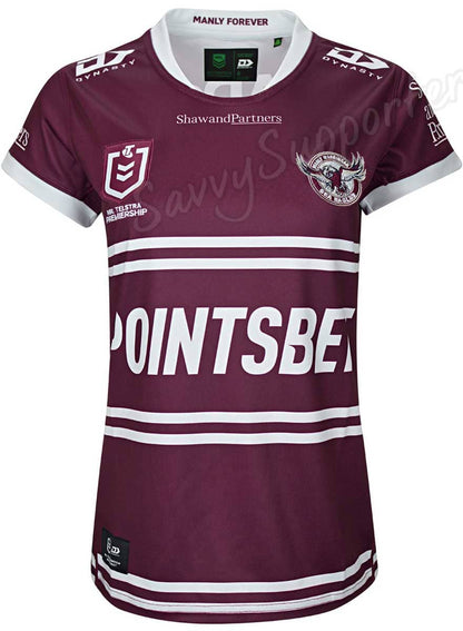 Manly Sea Eagles 2023 NRL Ladies Home Jersey