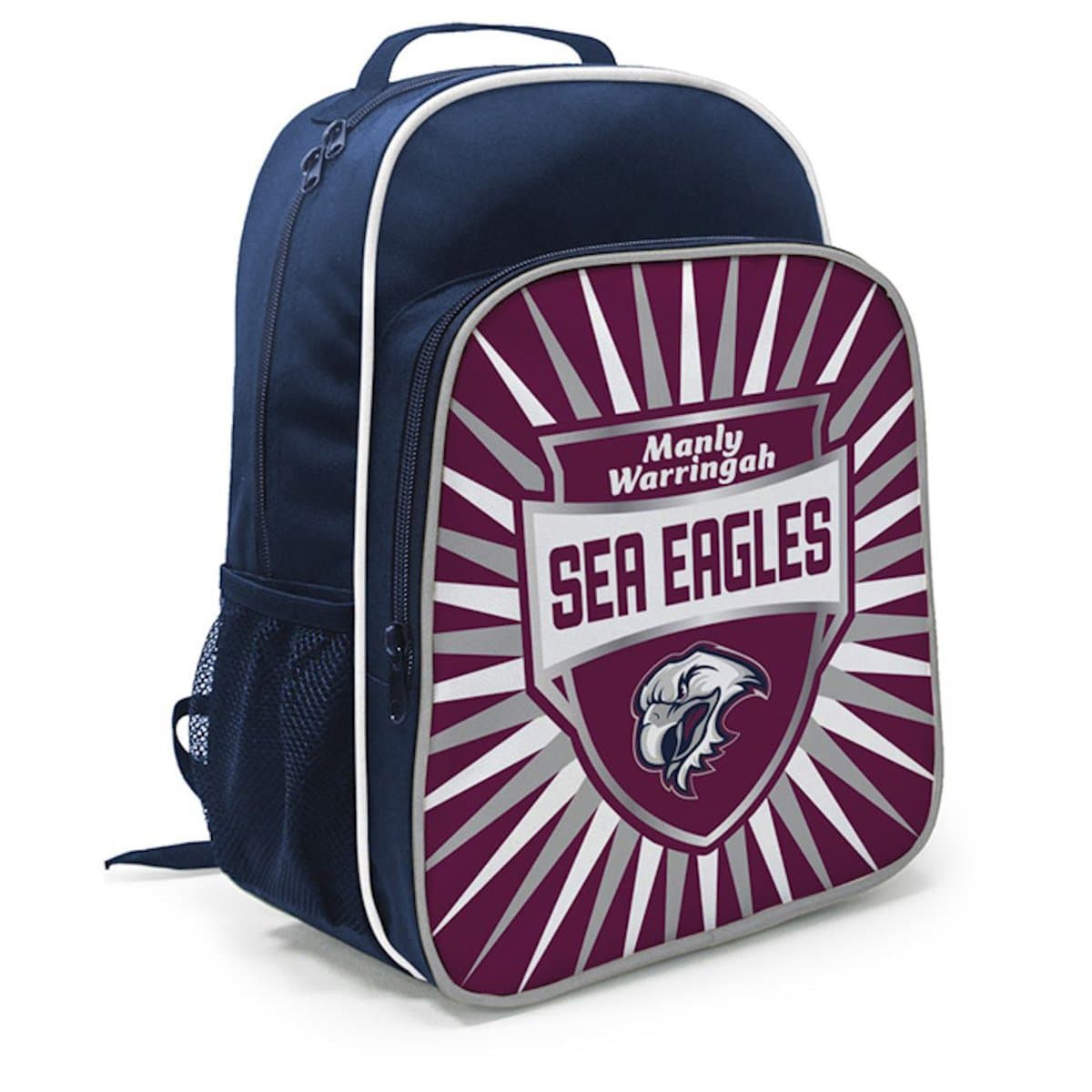Manly Sea Eagles NRL Kids Shield Backpack