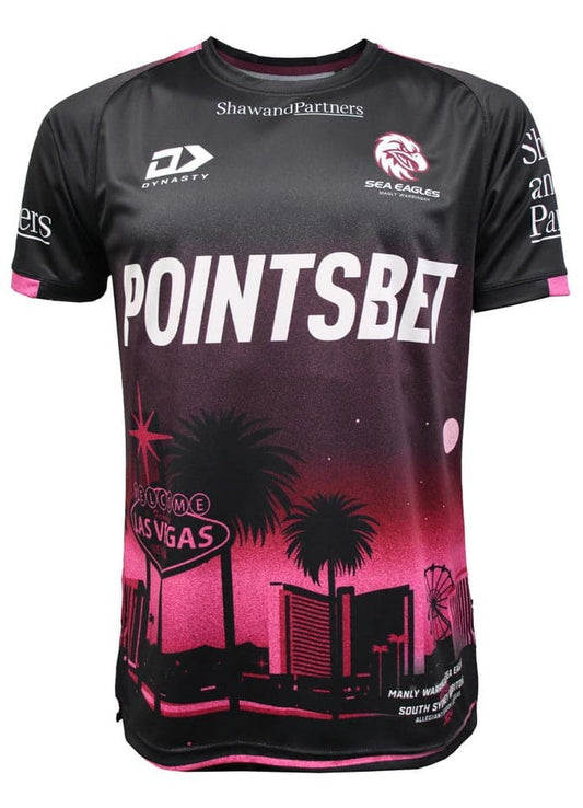Manly Sea Eagles 2024 NRL Mens Las Vegas Training Shirt