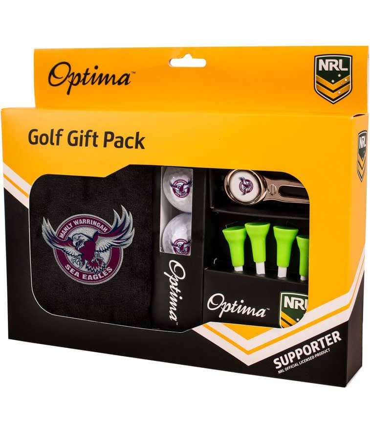 Manly Sea Eagles NRL Golf Gift Pack