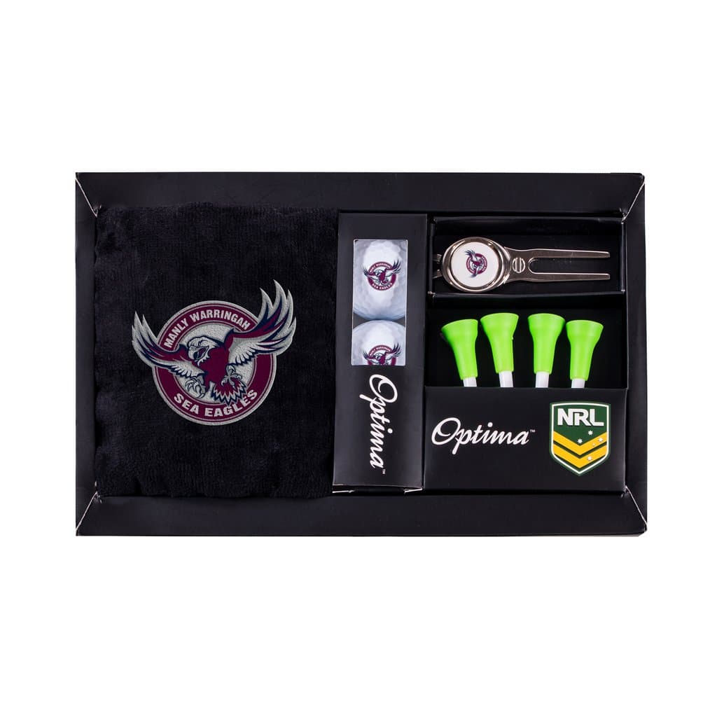Manly Sea Eagles NRL Golf Gift Pack