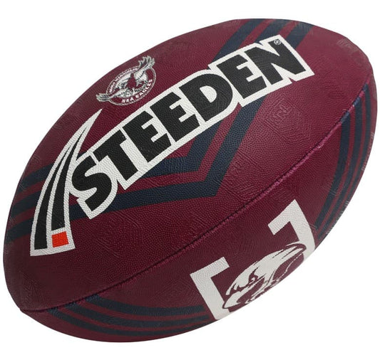 Manly Sea Eagles 2025 NRL Size 5 Supporter Football