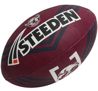 Manly Sea Eagles 2025 NRL Size 5 Supporter Football
