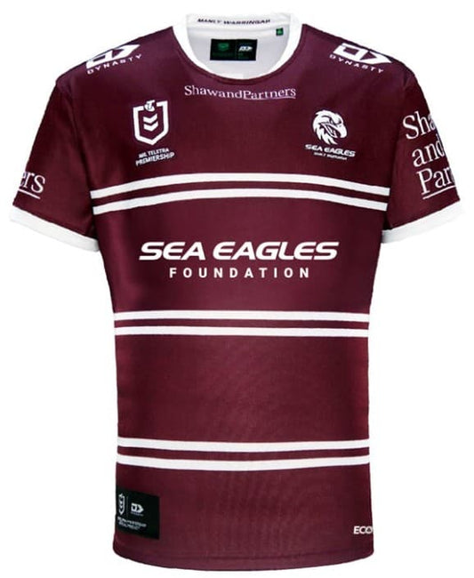 Manly Sea Eagles 2024 NRL Kids Home Jersey