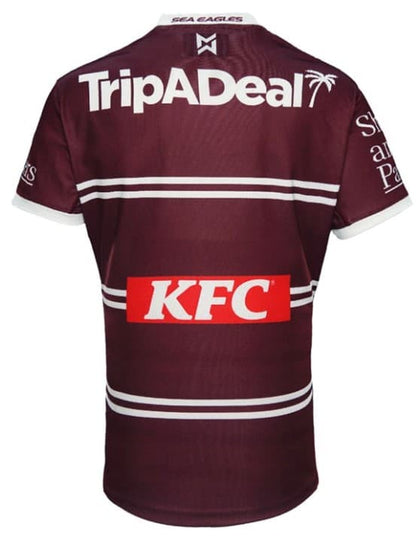 Manly Sea Eagles 2024 NRL Kids Home Jersey