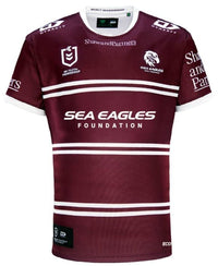 Manly Sea Eagles 2024 NRL Kids Home Jersey