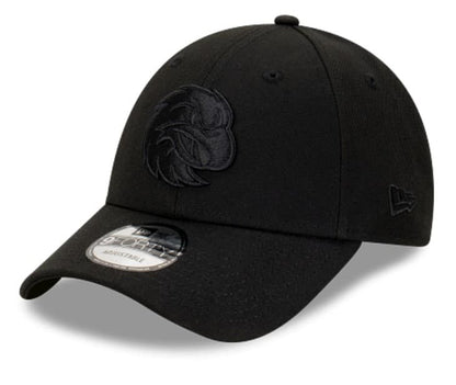 Manly Sea Eagles NRL New Era 9FORTY Black on Black Snapback Cap