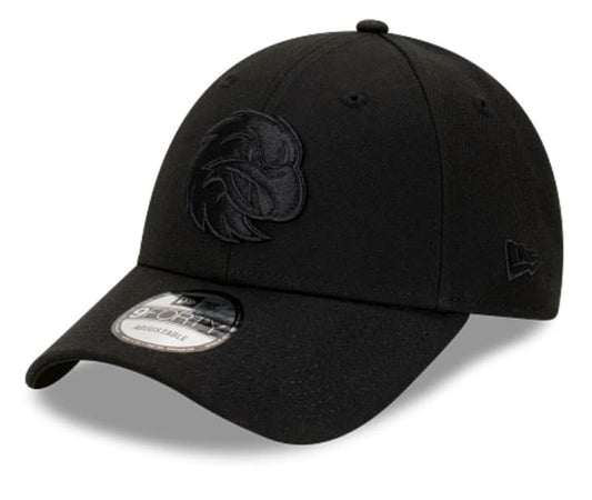 Manly Sea Eagles NRL New Era 9FORTY Black on Black Snapback Cap