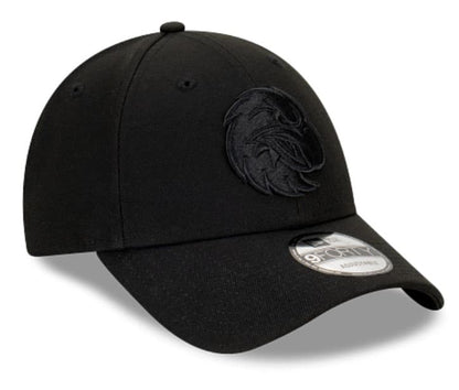 Manly Sea Eagles NRL New Era 9FORTY Black on Black Snapback Cap