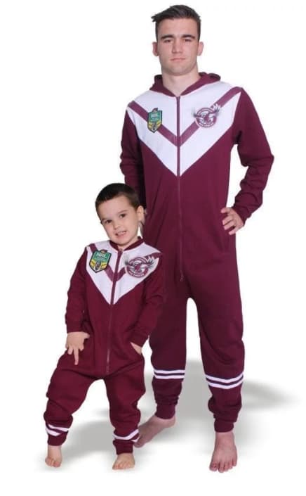 Manly Sea Eagles NRL Kids Youth Footysuit